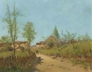 Eugene Galien-Laloue Country Landscape Germany oil painting artist